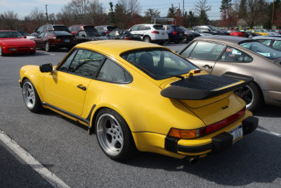 Porsche 911 Turbo, spectator parking lot, Porsche Swap Meet in Hershey, PA (0649)