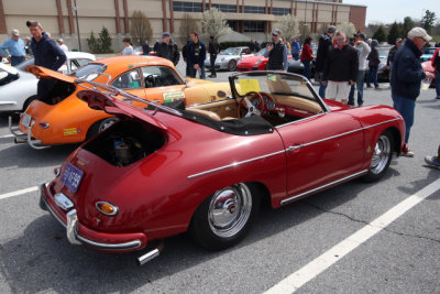 Porsche 356 Cabriolet, People's Choice Concours, Porsche Swap Meet in Hershey, PA (0731)