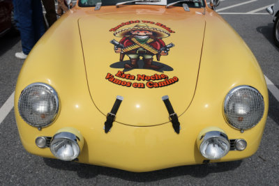 Porsche 356 Coupe, People's Choice Concours, Porsche Swap Meet in Hershey, PA (0738)