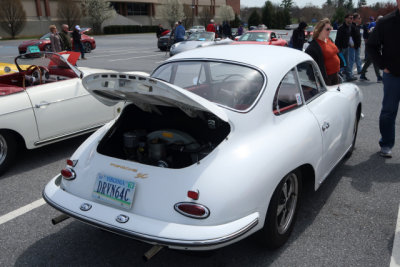 1964 Porsche 356C SC Coupe, People's Choice Concours, Porsche Swap Meet in Hershey, PA (0743)