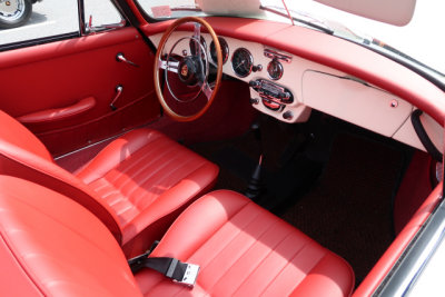 Porsche 356 SC Cabriolet, People's Choice Concours, Porsche Swap Meet in Hershey, PA (0756)