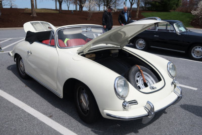 Porsche 356 SC Cabriolet, People's Choice Concours, Porsche Swap Meet in Hershey, PA (0758)