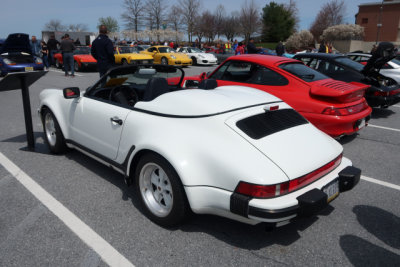 1989 Porsche 911 Speedster, People's Choice Concours, Porsche Swap Meet in Hershey, PA (0808)