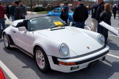 1989 Porsche 911 Speedster, People's Choice Concours, Porsche Swap Meet in Hershey, PA (0811)