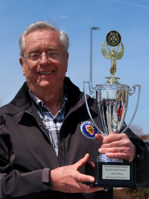 Bob, Best of Show and 1st in Class winner, People's Choice Concours, Porsche Swap Meet in Hershey, PA (0839)