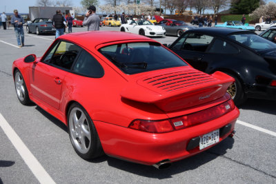Porsche 911 Turbo (993), People's Choice Concours, Porsche Swap Meet in Hershey, PA (0843)