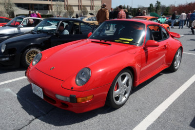 Porsche 911 Turbo (993), People's Choice Concours, Porsche Swap Meet in Hershey, PA (0846)