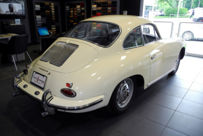 DISPLAY OF SIGNIFICANT PORSCHES: 1963 Porsche 356 T6 Super (3266)