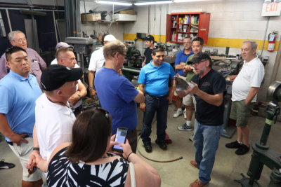 BODY RESTORATION SHOP, Nicola Bulgari Car Collection, NB Center for American Automotive Heritage, Allentown, PA (1055)