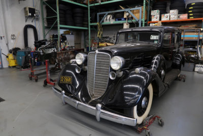 MECHANICAL RESTORATION SHOP, Nicola Bulgari Car Collection, NB Center for American Automotive Heritage, Allentown, PA (1070)