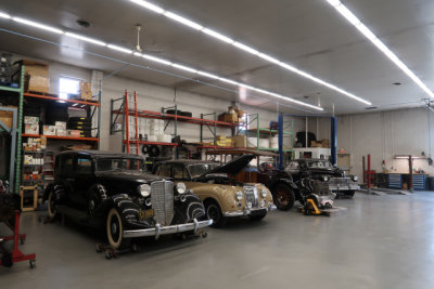 MECHANICAL RESTORATION SHOP, Nicola Bulgari Car Collection, NB Center for American Automotive Heritage, Allentown, PA (1072)