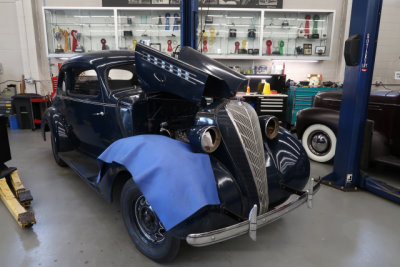 MECHANICAL RESTORATION SHOP, Nicola Bulgari Car Collection, NB Center for American Automotive Heritage, Allentown, PA (1076)