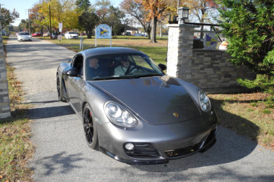 2011 Porsche Cayman S, about to start in Gimmick Rally, 49th Chesapeake Challenge (3972)