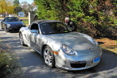 2008 Porsche Boxster, starting Gimmick Rally, 49th Chesapeake Challenge (3979)