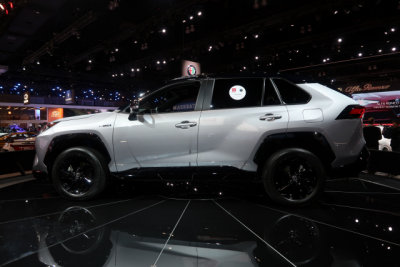 2020 Toyota RAV4 Hybrid crossover SUV. Why does this look the way it does? (1582)