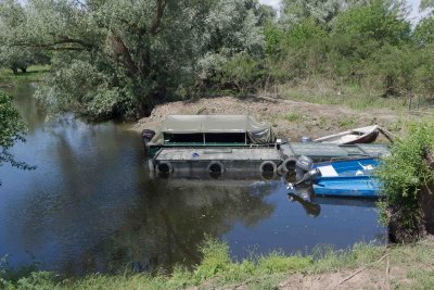 The floating hide - L'affût flottant