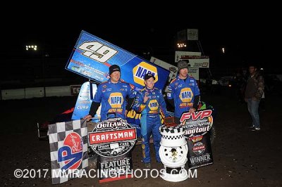 3-25-17 Stockton Dirt Track: World of Outlaws