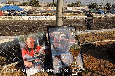 8-5-17 Stockton 99 Speedway: Tom Manning Memorial BCRA Midgets and Vintage Midgets