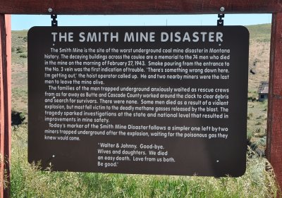 Smith Coal Mine Disaster - Montana