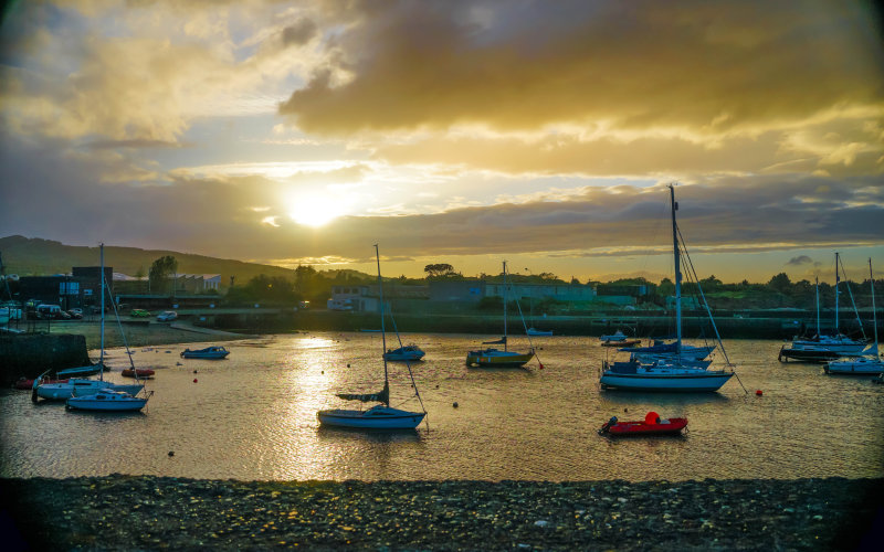 Bray Harbour Sunset