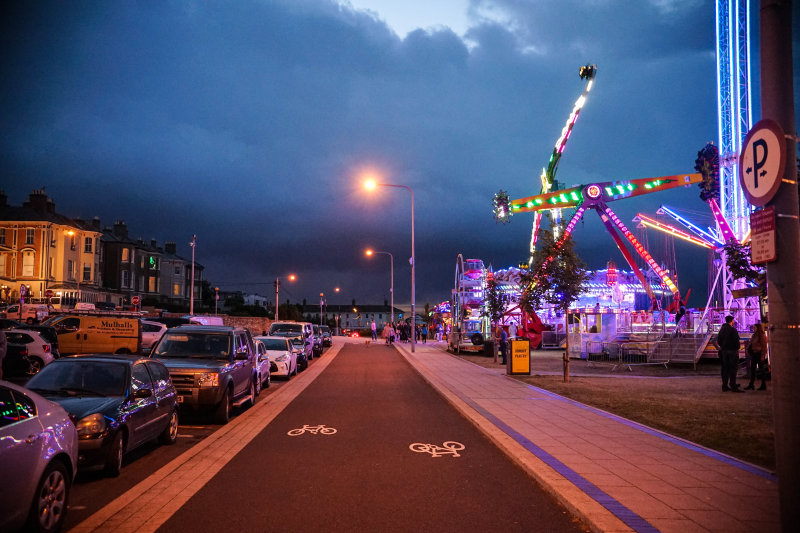 Fair at night, Seaside, Bray, Ireland