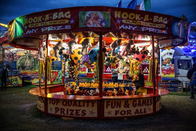 Fair at night, Seaside, Bray, Ireland