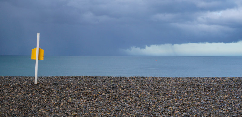 Bray seaside view towards Irish Sea