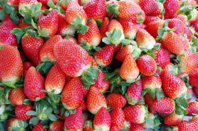 Real strawberries