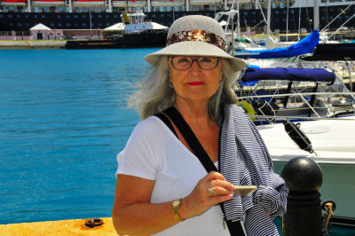 Leslie in Bermuda