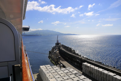Arriving in the Azores