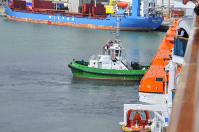 Help from the tug