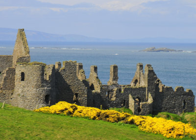 Antrim Coast and Dunluce castle