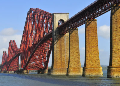 The Firth of Forth railway bridge