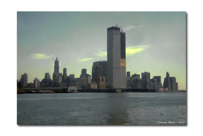 Twin towers of the World Trade Center ~ In memory of 9/11/2001 , 17 years later