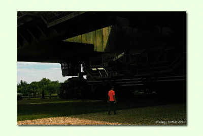 NASA Crawler at top speed of 2 MPH (1 mph loaded ) ~ Kennedy Space Center (photo 2 of 4)