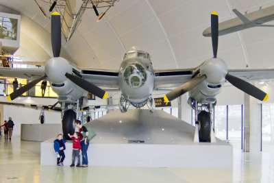 Daniel party at Hendon with a Mosquito