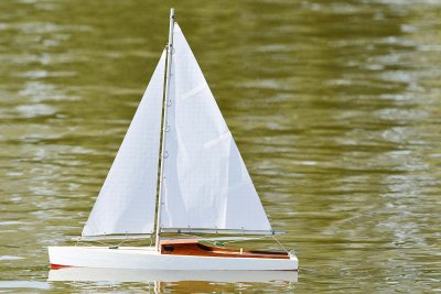 First sailing of the sailboat