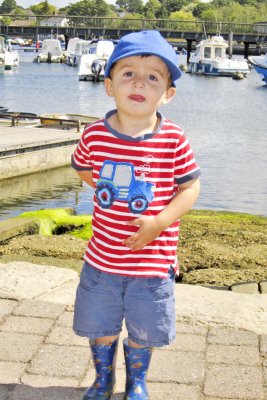 Nicholas at the harbour