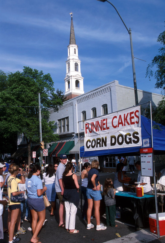 funnel cakes, corn dogs