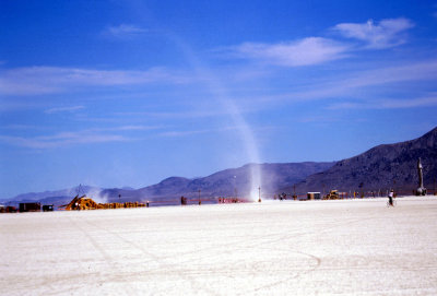 its a white tornado!