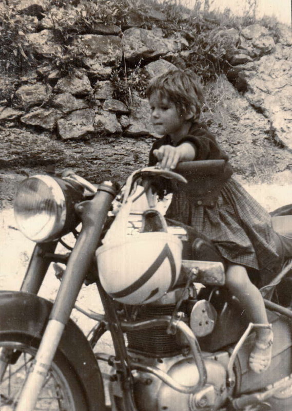 Odile sur la Super-Nocide, aout 1962