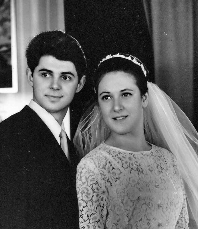 Manuel Mendez et Monique Gurin en 1966