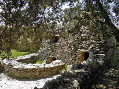 L'une des maisons du village de bories