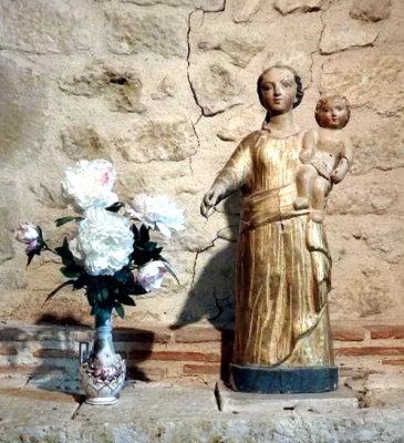 Dans la chapelle de Monnert