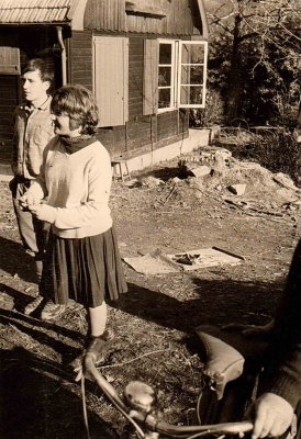 Herv, Marie et le chalet, 1962