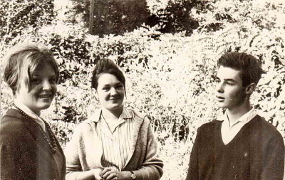 Marie, Catherine et François, octobre 1962