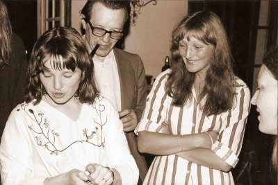Odile, Dominique et Claire, 9 aout 1977