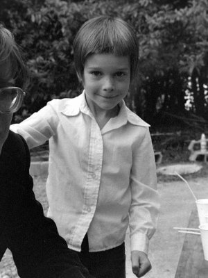 Julien, fils d'Edouard en 1981