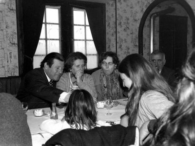 L'oncle Claude Fougre ( gche) faisait partie de la fte