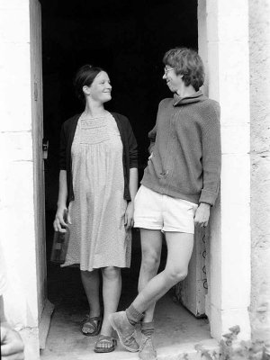 Ccile et Philippe en 1976